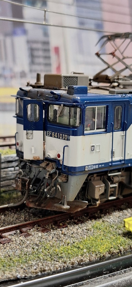 TOMIX HO-123 EF64-1000 JR貨物更新色の精密加工 その⑥完成 : （仮称