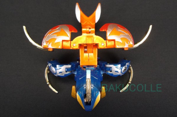 爆丸 ガリュウ 半身 爆丸 コロコロ限定 瞬ガリュウ真紅version 爆丸