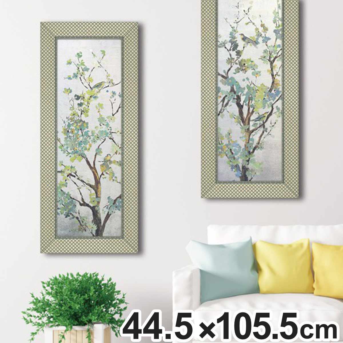 アートパネル エイジア イェンセン 『サーガ ブランチ』 44.5×105.5cm