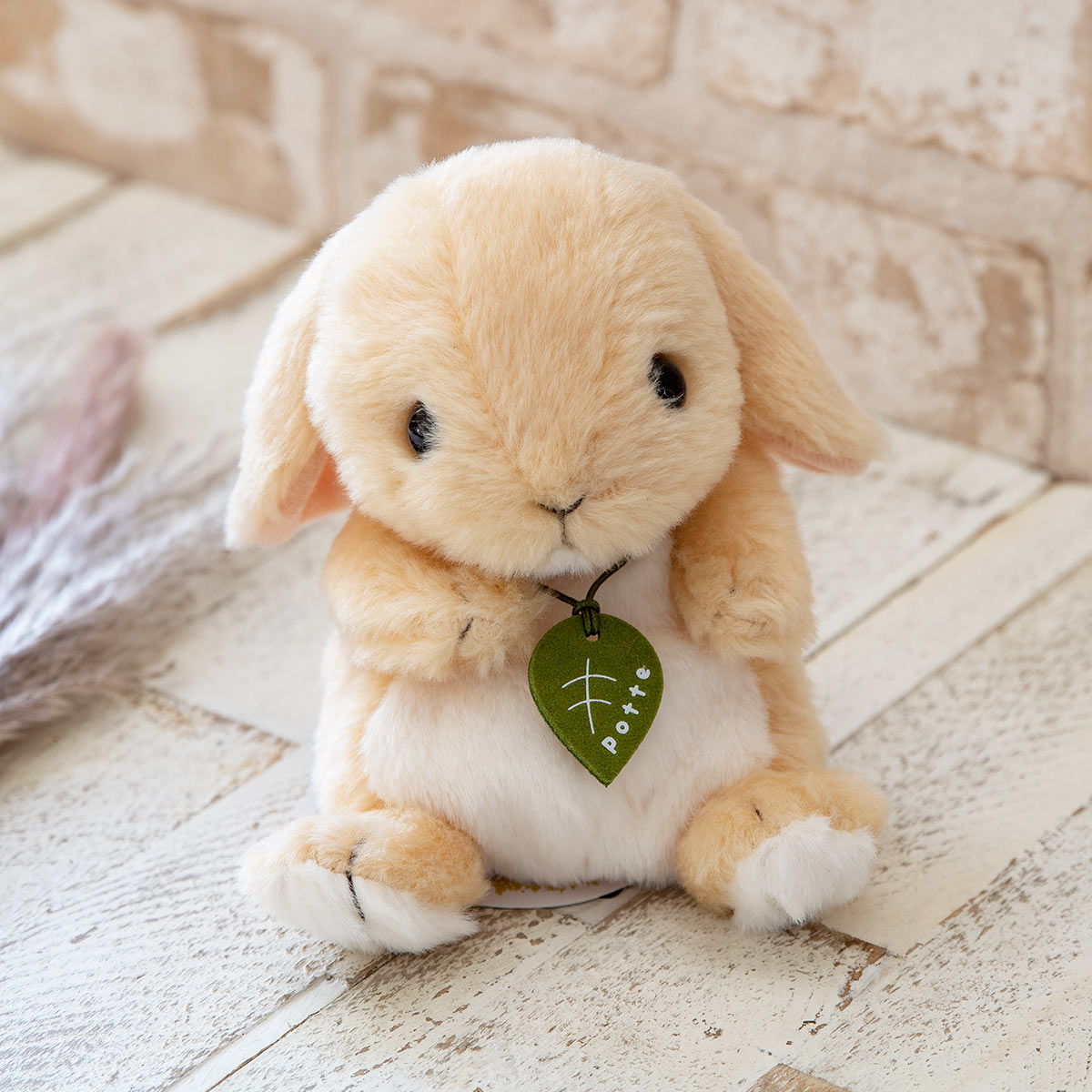 テディベア ハンドメイド ai bear 14.5㎝ うさぎ ロップイヤー 作家