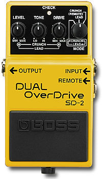 廃盤希少品 BOSS DUAL OverDrive SD-2 BOSS デュアルオーバードライブ