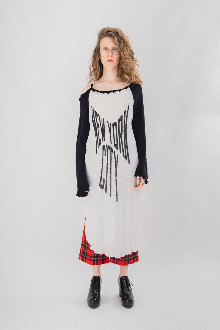 希少 アンダーカバー 04SS Languid期 歪みボーダーTシャツ M 希少