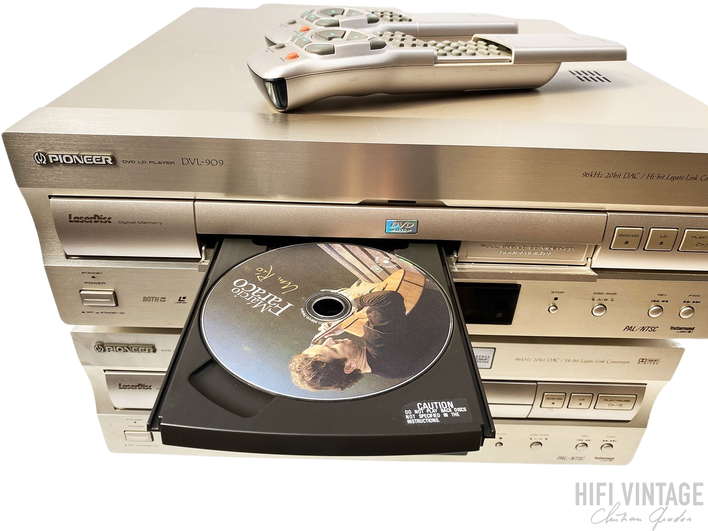 PIONEER パイオニア DVL-909 LD/DVD/CDプレーヤー レーザーディスク