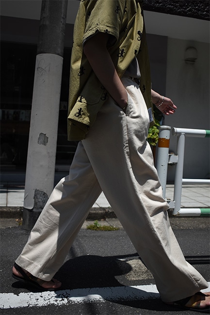 OUTIL/ウティ】Pantalon Macau