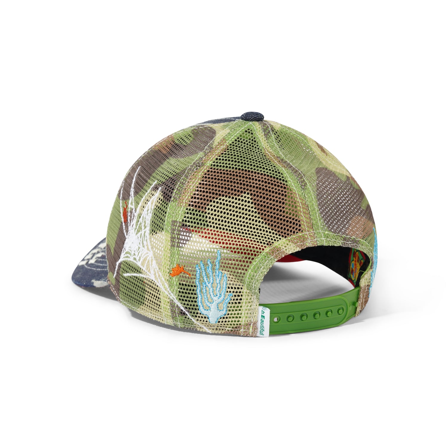 Biyu Trucker Hat pink camo b.Eautiful Biyu Trucker Hat キャップ