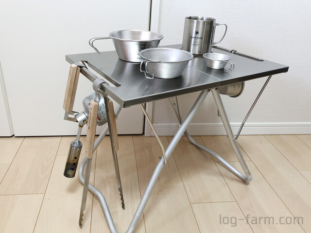 LFE TMT+DECK2+ peak 焚火Myテーブルセット！ LFE TMT+DECK2+snow peak