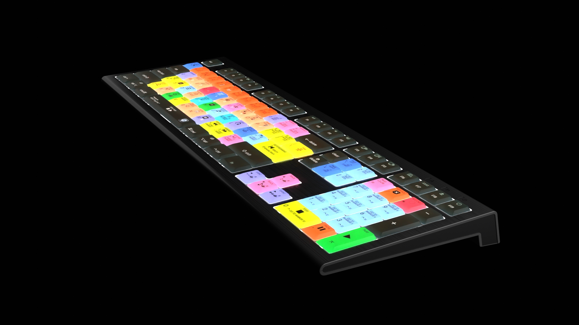 Shortcut keyboard Backlit - Apple Logic Pro - Mac