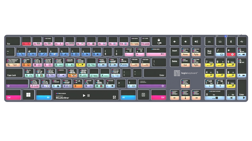 Shortcut keyboard Backlit & Bluetooth - Studio One - Mac