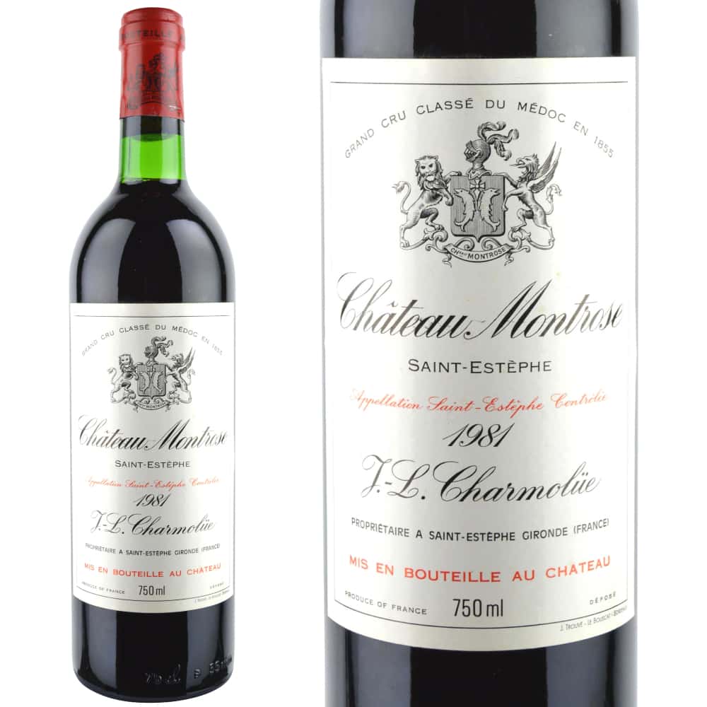 1981年 シャトー・モンローズ [Chateau Montrose]【ワイン専門店LoveWine】