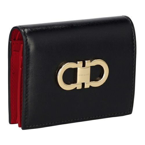 未使用品 箱付き Salvatore Ferragamo 折り財布 ガンチーニ 未使用品