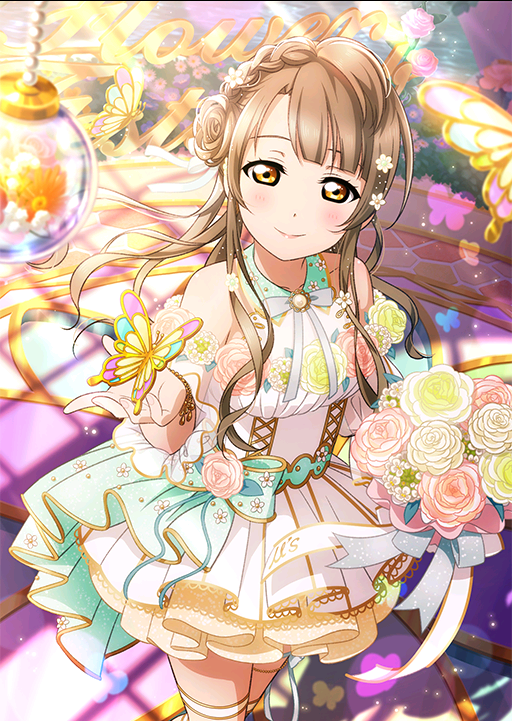 ヴァイスシュヴァルツ かわいさ満開 南 ことり サイン sp ラブライブ