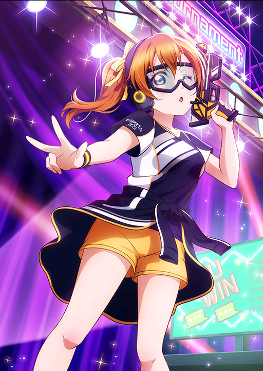 満開の桜 高坂 穂乃果」SECサイン ラブライブ スクフェス 満開の桜