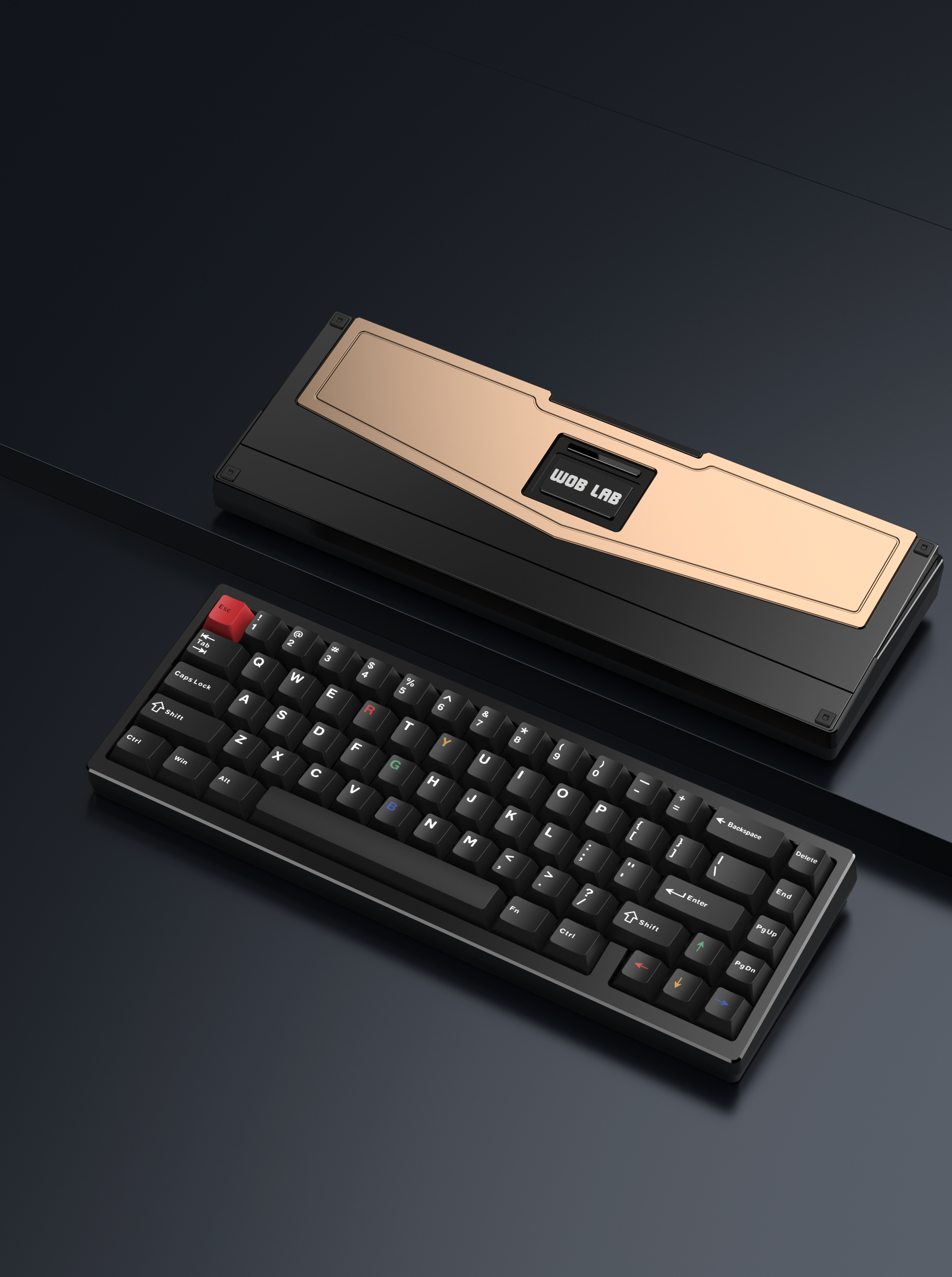 新品】WOBKEY ZEN65 Ultra Black WOBKEY Zen65 Ultra black ZEN 65