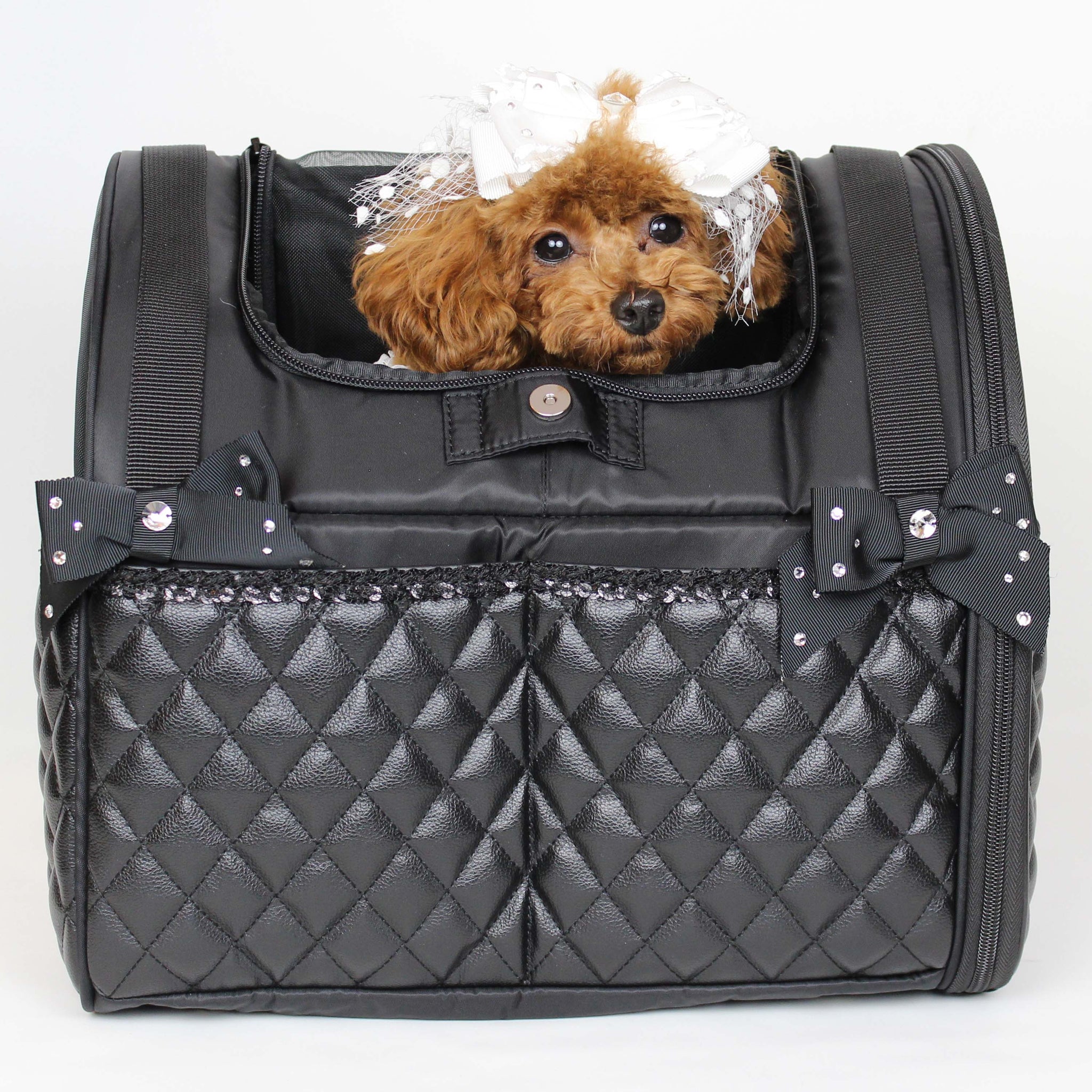 Luxe birdieキルトリュバンリュック S ブラック キルトリュバン