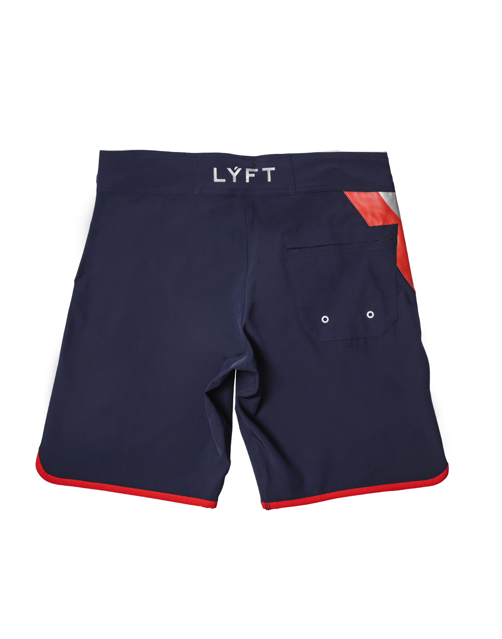 LYFT サーフパンツ ネイビー/レッド LYFT フィジーク用サーフパンツ