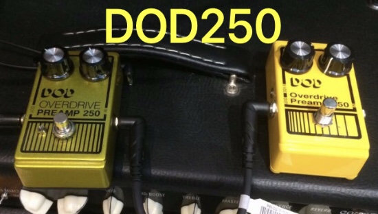機材】DOD250 Overdrive Preamp 中音域がいい感じになる歪み レビュー