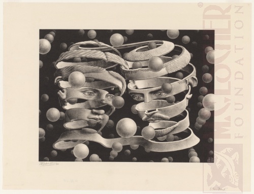 M.C.エッシャー Bond of Union 廃盤 1000ピース パズル Bond of Union