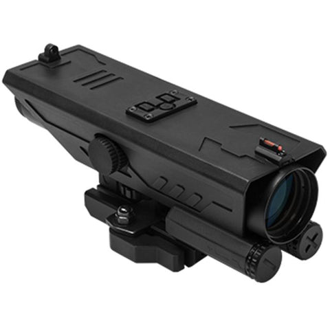 Vism DELTA 4X30 SCOPE/P4 SNIPER RET/RED & BLUE ILL/RED & WHITE NAV