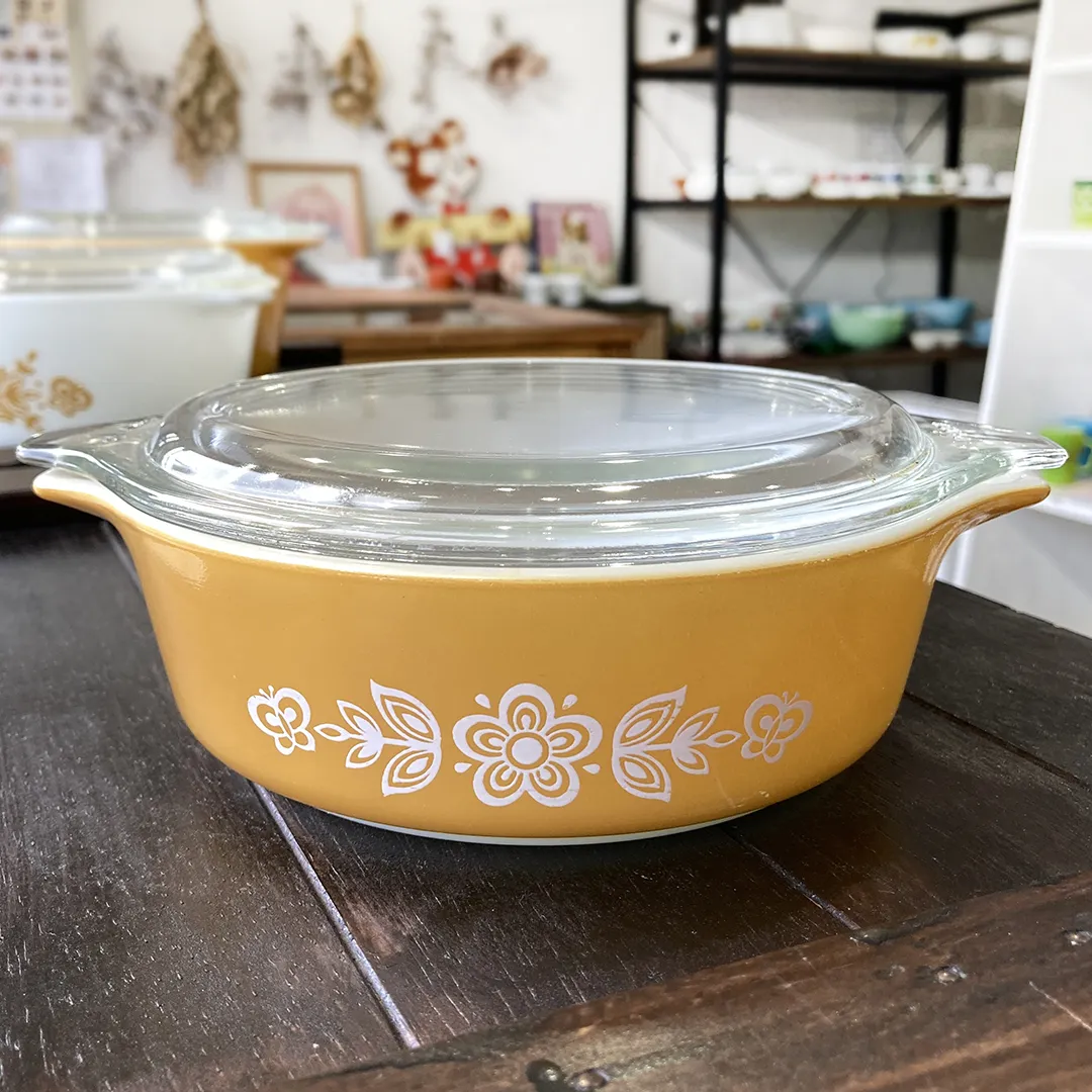 グラスベイク フレンチキャセロールセット 箱付 グラスベイク フレンチ