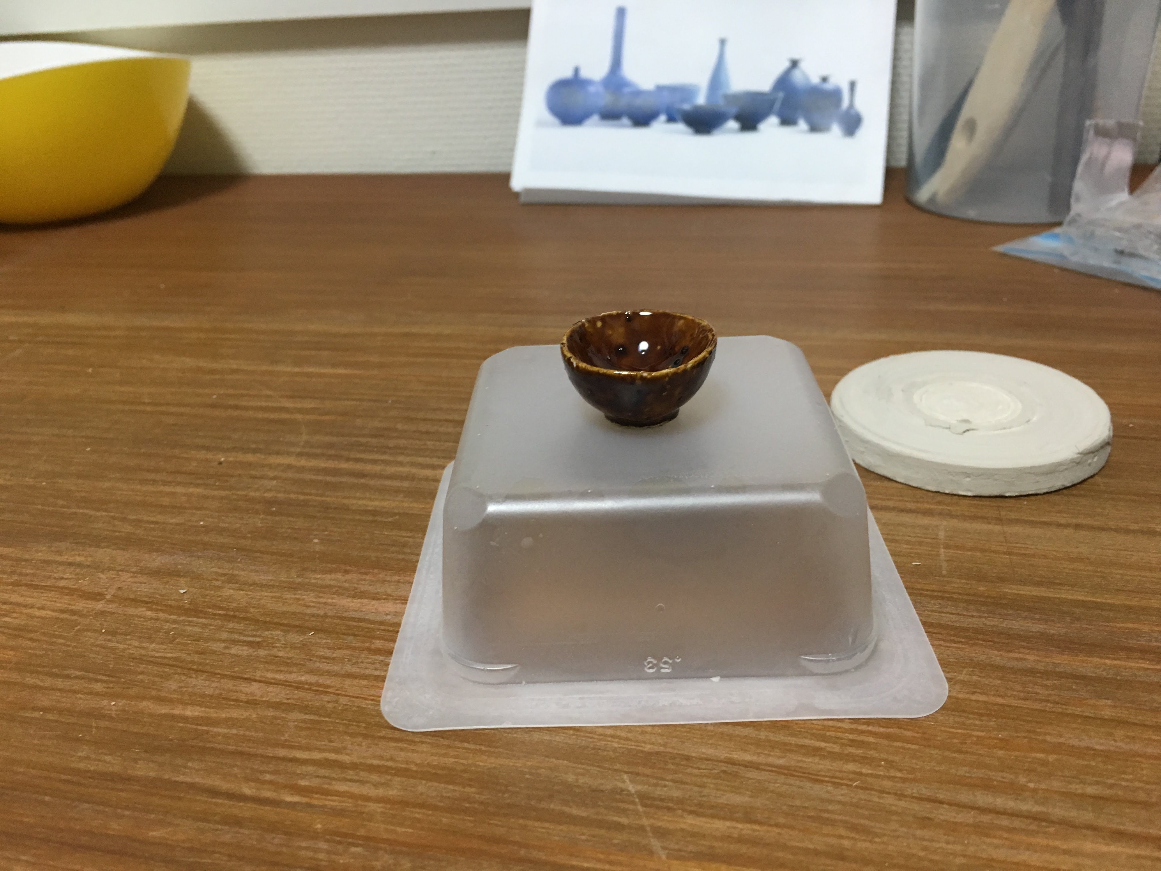 今までの失敗の原因が分かったよ】金液、銀液による上絵付けの3回目