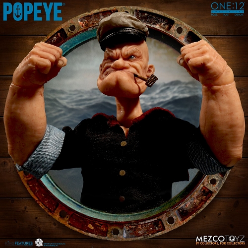 再生産】ワン12コレクティブ/ POPEYE: ポパイ 1/12 アクションフィギュア