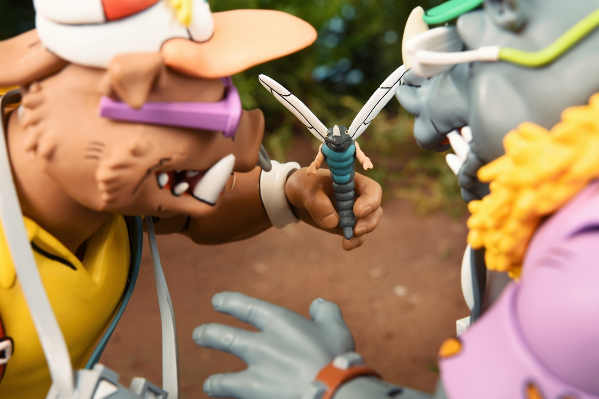 豆魚雷限定】TMNT Cartoon animation/ バケーション ビーバップ