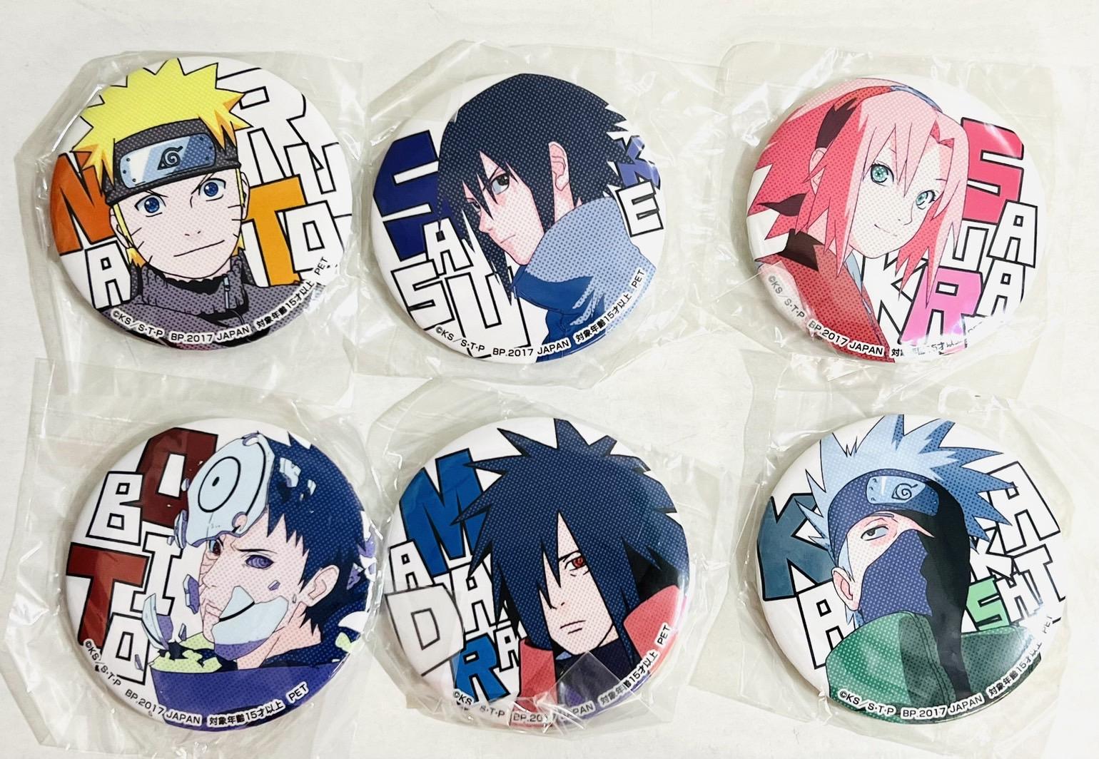 NARUTO セガ 缶バッジ