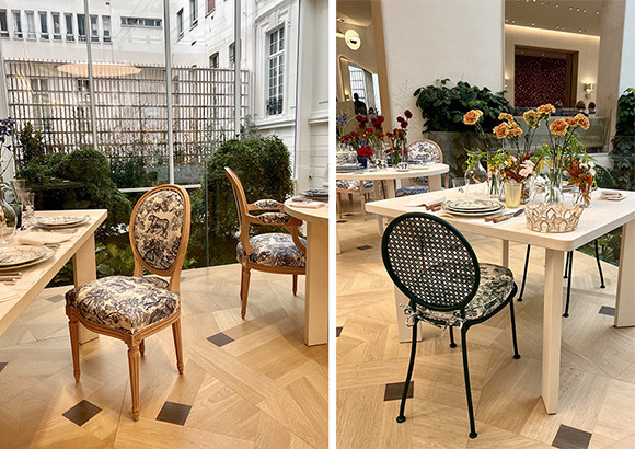 Anselm Reyle for Dior ディオール ルイ16世様式 チェア DIOR | アーム