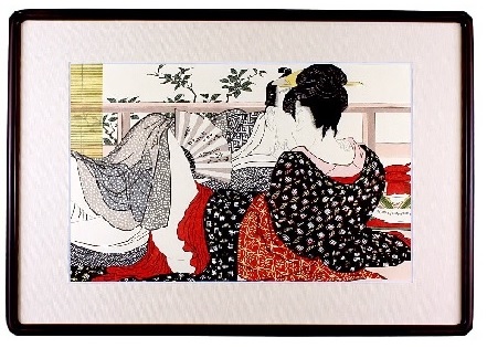 歌麿、北斎など9名の春画カラーフォト集全54枚 歌麿、北斎など9名の
