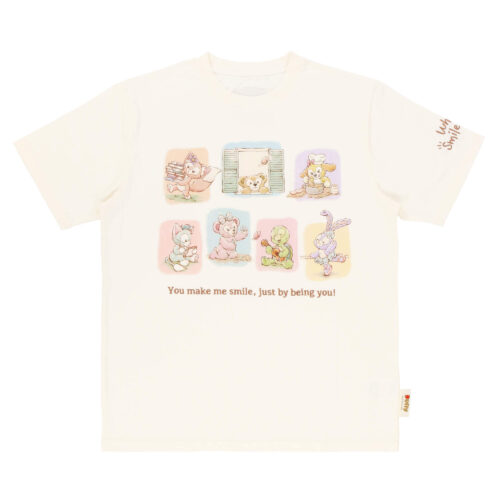 ダッフィー＆フレンズ全員をプリント 東京ディズニーシー新作Tシャツ