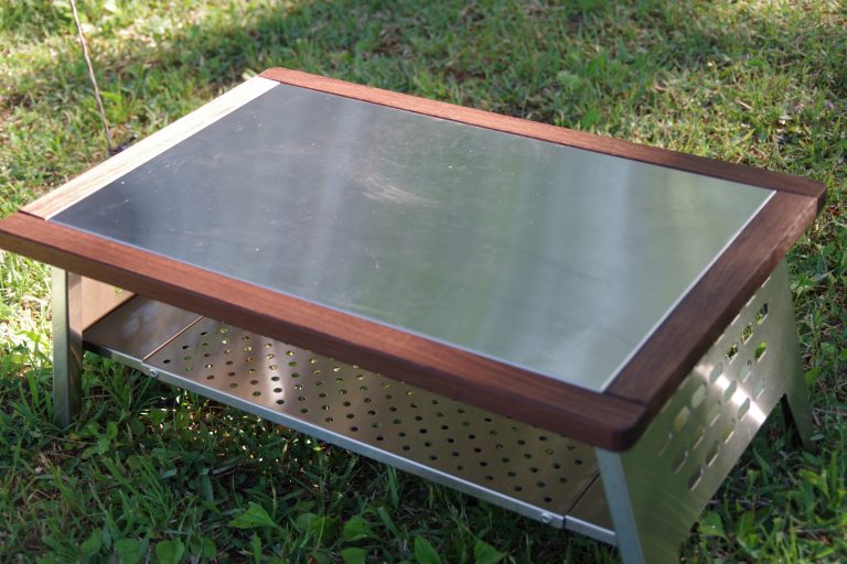 笑's 焚き火調理台450re 映え最強のローテーブル、笑's 焚き火調理台