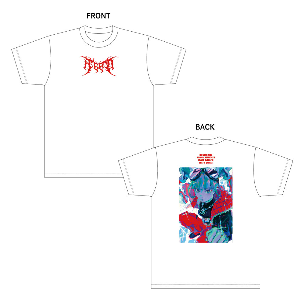 グッズ]マジカルミライ 2023 Tシャツ HEROver.｜初音ミク「マジカル