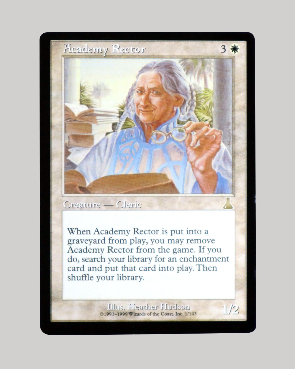 MTG【Foil】〈アカデミーの学長/Academy Rector〉[UDS] アカデミーの
