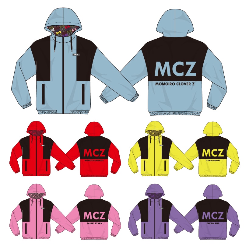 MCZワッシャーナイロンジャケット｜ももいろクローバーZ｜MAILIVIS