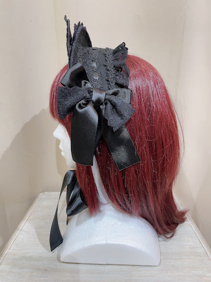 ヘアアクセサリー CAT EAR MINI BONNET / MAJOH CAT EAR MINI BONNET