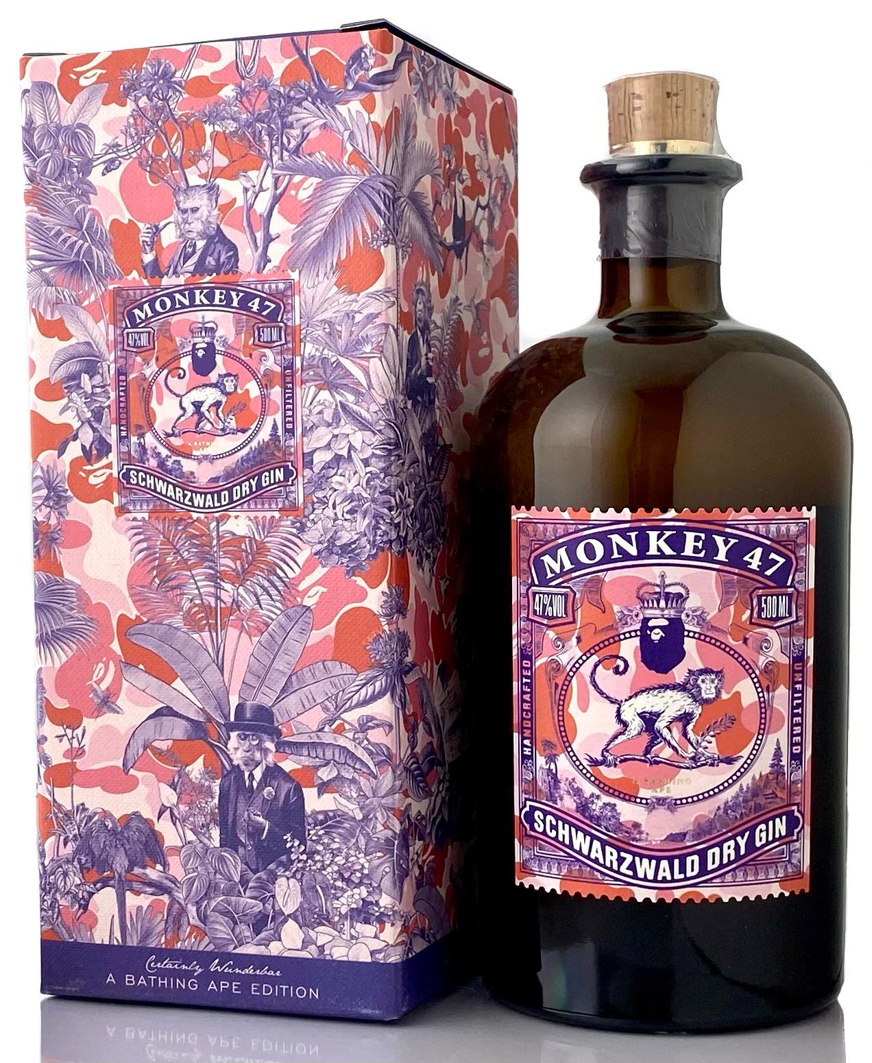 MONKEY 47 モンキー ドライジン A BATING APE® EDITION