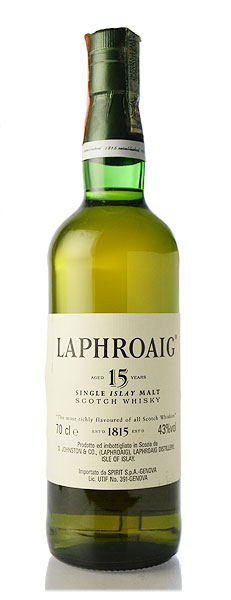 オールドボトル】ラフロイグ 15年 1990年代流通品