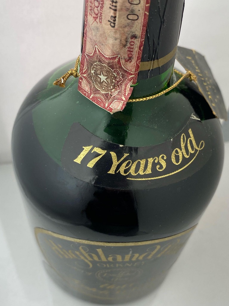 1952年 オールドボトル プルーフ ＆オンス表記 ハイランドパーク 1952