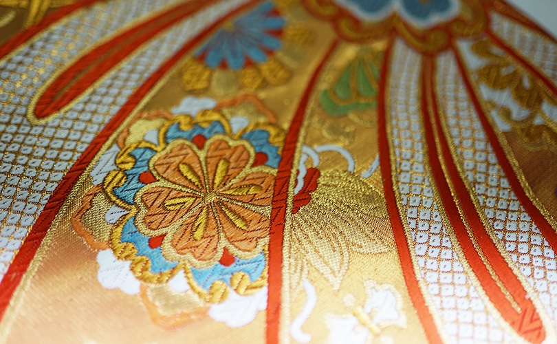 正絹袋帯 熊井機業店 宝尽くし文様 | 袋帯 | 京都西陣 帯の卸し問屋 帯