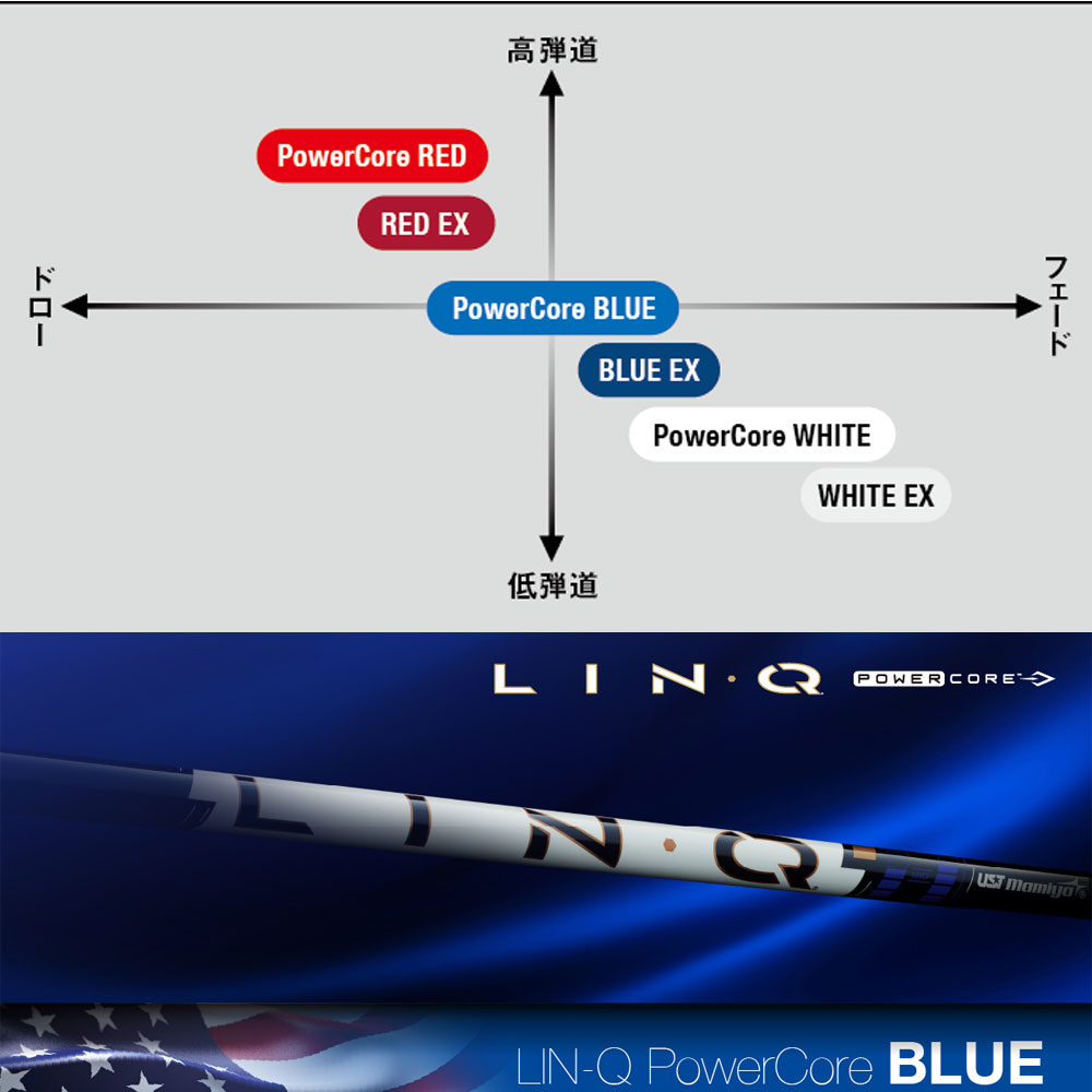 2/19発売予定】スリクソンZXi純正スリーブ付シャフト UST LIN-Q