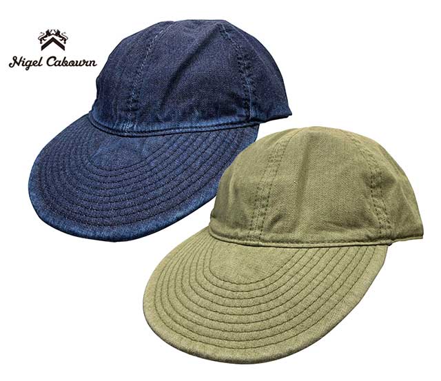 Nigel Cabourn LYBRO メカニックキャップ 裏地つき Nigel Cabourn