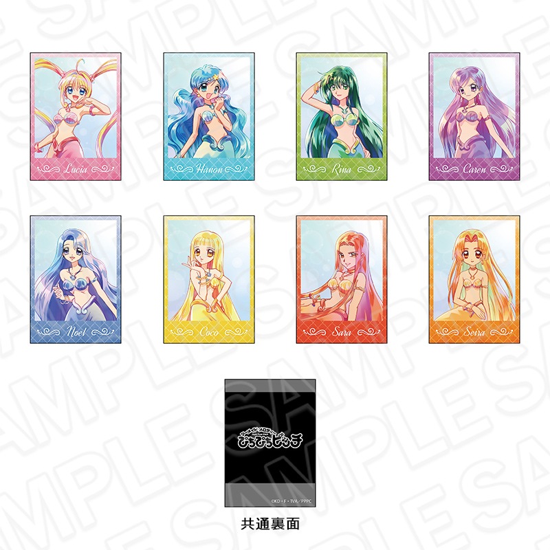 引退品] アニメキャラクター 限定トレーディングカード 5枚セット