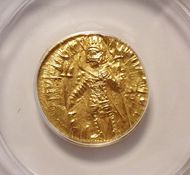 ファナム金貨 チョーラ朝 ラージャラージャ1世 約0.54g No.2086