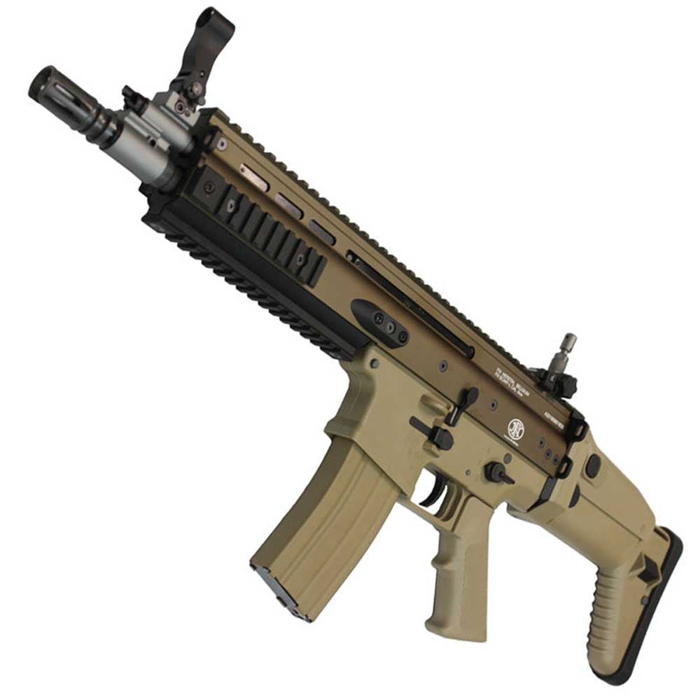 月間セール！30％OFF】WE-TECH/CYBERGUN SCAR-L ガスブローバック DE