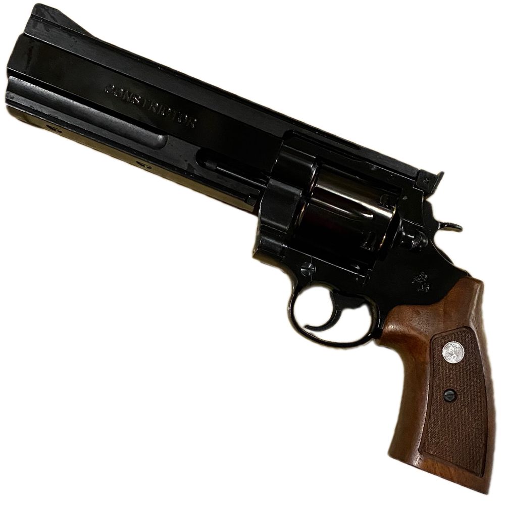 マルシン コンストリクター/6mm/X/HW/木グリ/BK