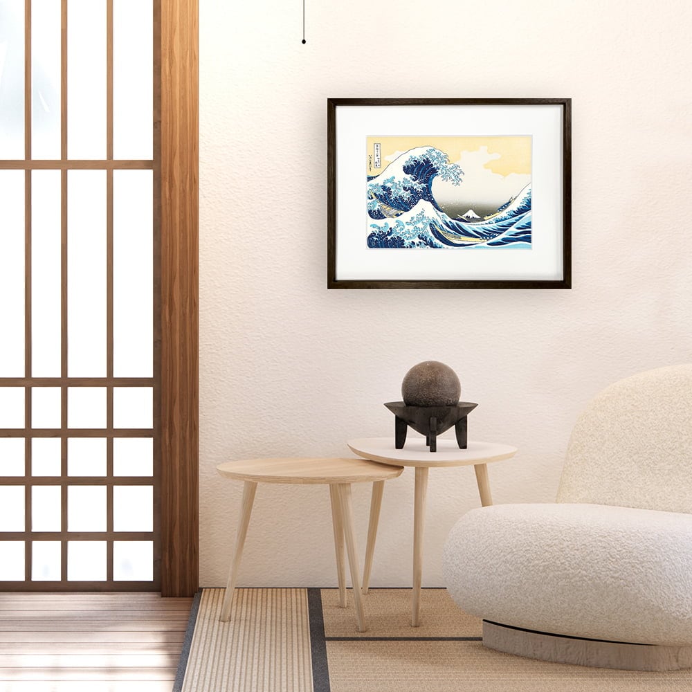 葛飾北斎「富嶽三十六景 神奈川沖浪裏」浮世絵木版画｜浮世絵工房