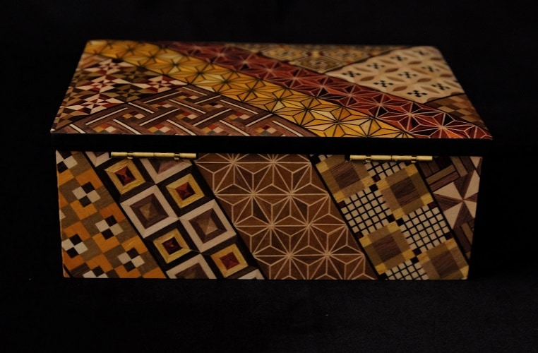 楽天市場】寄木細工 小物入れの通販 伝統工芸 箱根 寄木細工 「柿