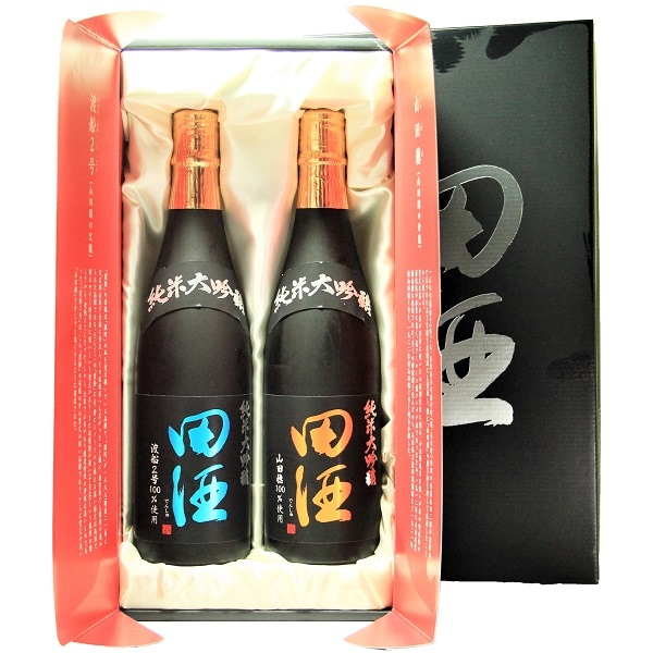 田酒 (でんしゅ) 純米大吟醸 山田穂／渡船2号 720ml セット 1440ml