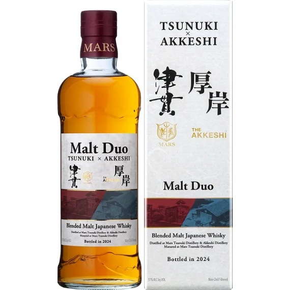 MARS WHISKY Malt Duo 津貫×厚岸 700ml [1度限り] ※店頭販売限定