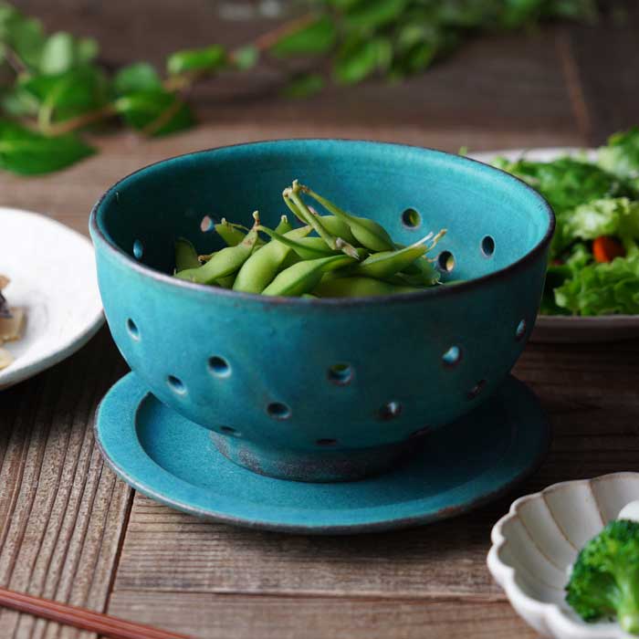 SASAKI ボウルと皿のセット 青緑 SASAKI ボウルと皿のセット 青緑